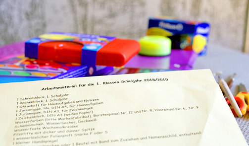 Schulmaterialien gut organisieren