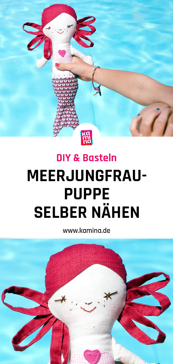 Meerjungfrau Puppe nähen